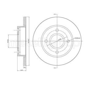 Acquista Disco freno da TRUSTING DF140 a buon mercato per soli 91,11 €