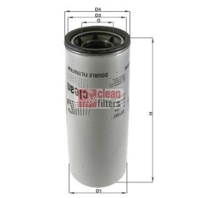 Achetez des Filtre à huile CLEAN FILTER DF1897 à prix pour 32,14 €