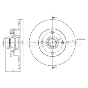 Acquista Disco freno da TRUSTING DF574 a buon mercato per soli 111,97 €