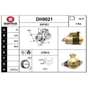 Köp Startmotor av SNRA DH9021 till det låga priset 2296,27 kr