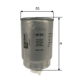 Compre Filtro de combustível da CLEAN FILTER DN 323 a um preço baixo por 10,22 €