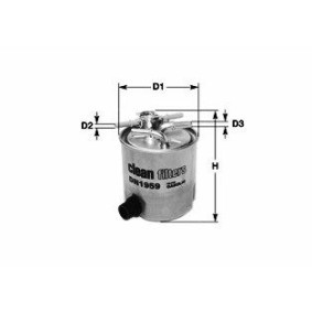 Compre Filtro de combustível da CLEAN FILTER DN1984 a um preço baixo por 30,58 €
