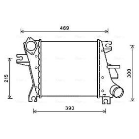 Kjøp Intercooler av AVA COOLING SYSTEMS DN4412 til den lave prisen 13792,73 NOK