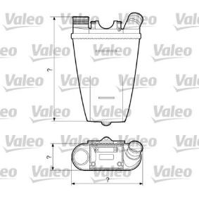 Köp Intercooler av VALEO 817204 till det låga priset 4726,95 kr
