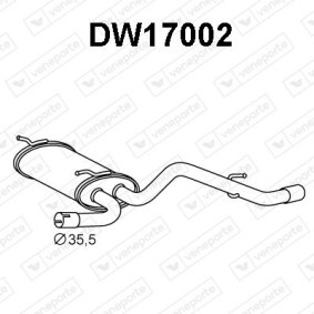 Endschalldämpfer DW17002 von VENEPORTE günstig für 41,82 € online kaufen
