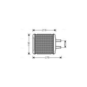 Køb Varmeelement, kabinevarme af AVA COOLING SYSTEMS DWA6088 til den lave pris 285,98 DKK