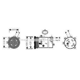 Acquista Compressore aria condizionata da PRASCO DWAK038 a buon mercato per soli 1028,69 €