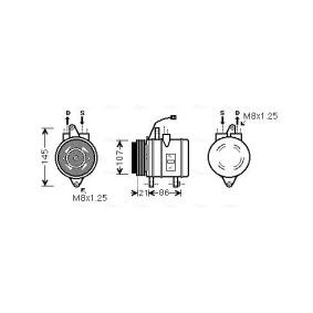 Acquista Compressore aria condizionata da AVA COOLING SYSTEMS DWAK079 a buon mercato per soli 210,72 €
