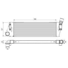 Köp Intercooler av VALEO 818727 till det låga priset 2034,76 kr