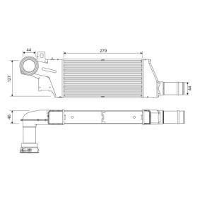 Köp Intercooler av VALEO 818809 till det låga priset 3434,19 kr