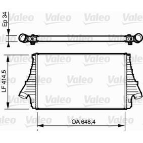Kjøp Intercooler av VALEO 818818 til den lave prisen 2092,79 NOK
