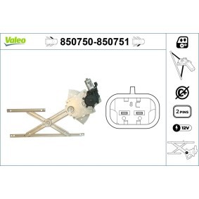Osta Lasinnostin VALEO:llä 850750 edullisesti hintaan 149,83 €