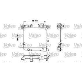 Achetez des Radiateur du moteur VALEO 883799 à prix pour 336,18 €