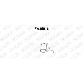 Endschalldämpfer FA25018