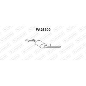 Endschalldämpfer FA25300