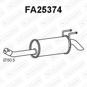 Endschalldämpfer von VENEPORTE günstig für 81,98 €