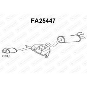 Endschalldämpfer FA25450 von VENEPORTE günstig für 116,09 € online kaufen
