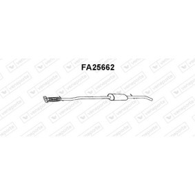 Mittelschalldämpfer von VENEPORTE FA25662
