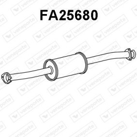 Vorschalldämpfer FA25680