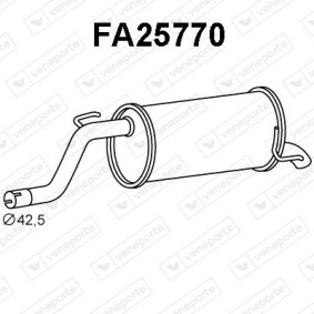 Endschalldämpfer FA25770 von VENEPORTE günstig für 107,51 € online kaufen