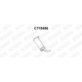 Mittelschalldämpfer von VENEPORTE FA25795