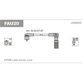 Compre Jogo de cabos de ignição da JANMOR FAU20 a um preço baixo por 18,12 €