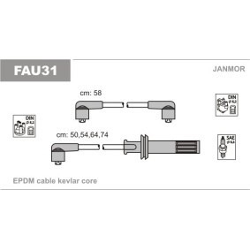 Compre Jogo de cabos de ignição da JANMOR FAU31 a um preço baixo por 22,09 €