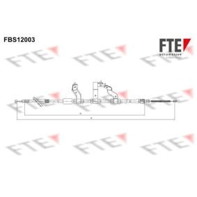 Köp Handbromsvajer av FTE FBS12003 till det låga priset 655,12 kr