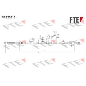 Köp Handbromsvajer av FTE FBS25018 till det låga priset 541,22 kr