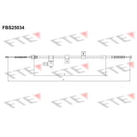 Köp Handbromsvajer av FTE FBS25034 till det låga priset 564,10 kr