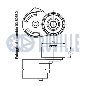 Gleitschiene, Steuerkette 3468003
