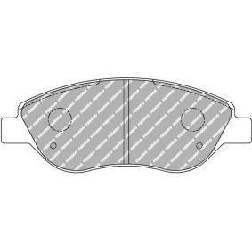 Köp Bromsbelägg av FERODO RACING FCP1468H till det låga priset 3341,67 kr