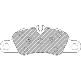 Köp Bromsbelägg av FERODO RACING FCP4805H till det låga priset 3370,49 kr