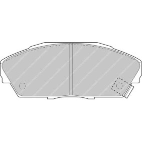 Comprar Juego de pastillas de freno de FERODO RACING FCP748H a bajo precio de 256,42 €