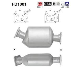 Partikelfilter (DPF) FD1001