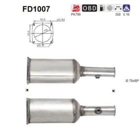 Compre Filtro de partículas da AS FD1007 a um preço baixo por 182,07 €