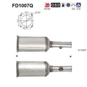 Compre Filtro de partículas da AS FD1007Q a um preço baixo por 294,06 €