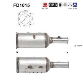 Compre Filtro de partículas da AS FD1015 a um preço baixo por 181,61 €