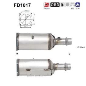 Compre Filtro de partículas da AS FD1017 a um preço baixo por 213,93 €