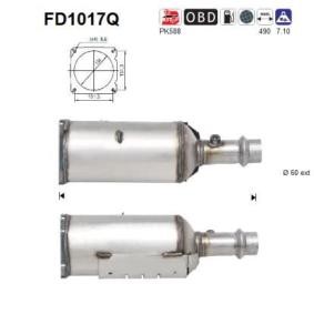 Compre Filtro de partículas da AS FD1017Q a um preço baixo por 341,81 €