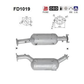 Partikelfilter (DPF) für SUZUKI von AS