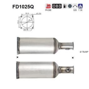 Compre Filtro de partículas da AS FD1025Q a um preço baixo por 335,60 €