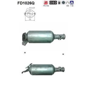 Partikelfilter (DPF) von AS FD1026Q