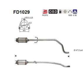 Compre Filtro de partículas da AS FD1029 a um preço baixo por 255,06 €