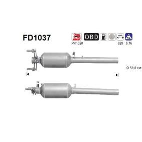 Partikelfilter (DPF) FD1037