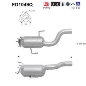 Partikelfilter (DPF) von AS FD1049Q