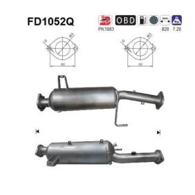 Köp Partikelfilter (DPF) av AS FD1052Q till det låga priset 5478,75 kr