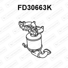 Köp Grenrörskatalysator av VENEPORTE FD30663K till det låga priset 4644,89 kr