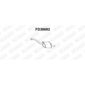 Endschalldämpfer FD30682 von VENEPORTE günstig für 87,44 € online kaufen