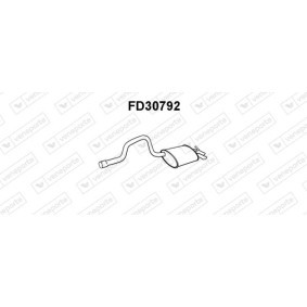 Endschalldämpfer FD30792 von VENEPORTE günstig für 89,03 € online kaufen